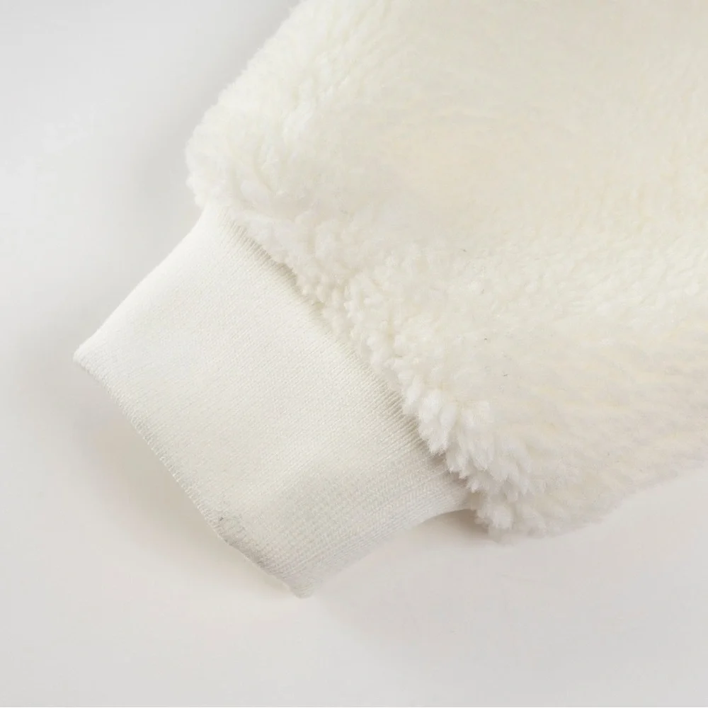 ALO Yoga Cream Teddy Sherpa Zip Jacket